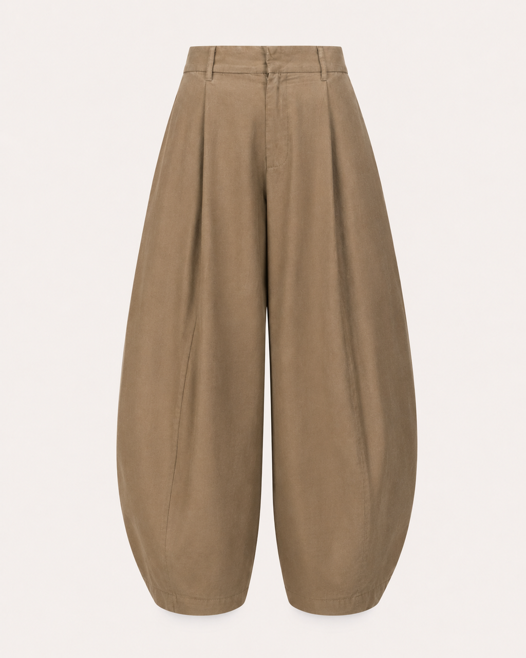 Spodnie wide flow olive