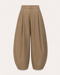Spodnie wide flow olive