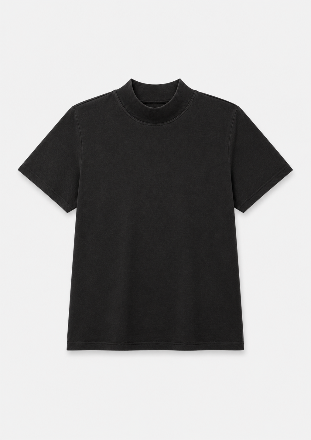T-shirt black peach