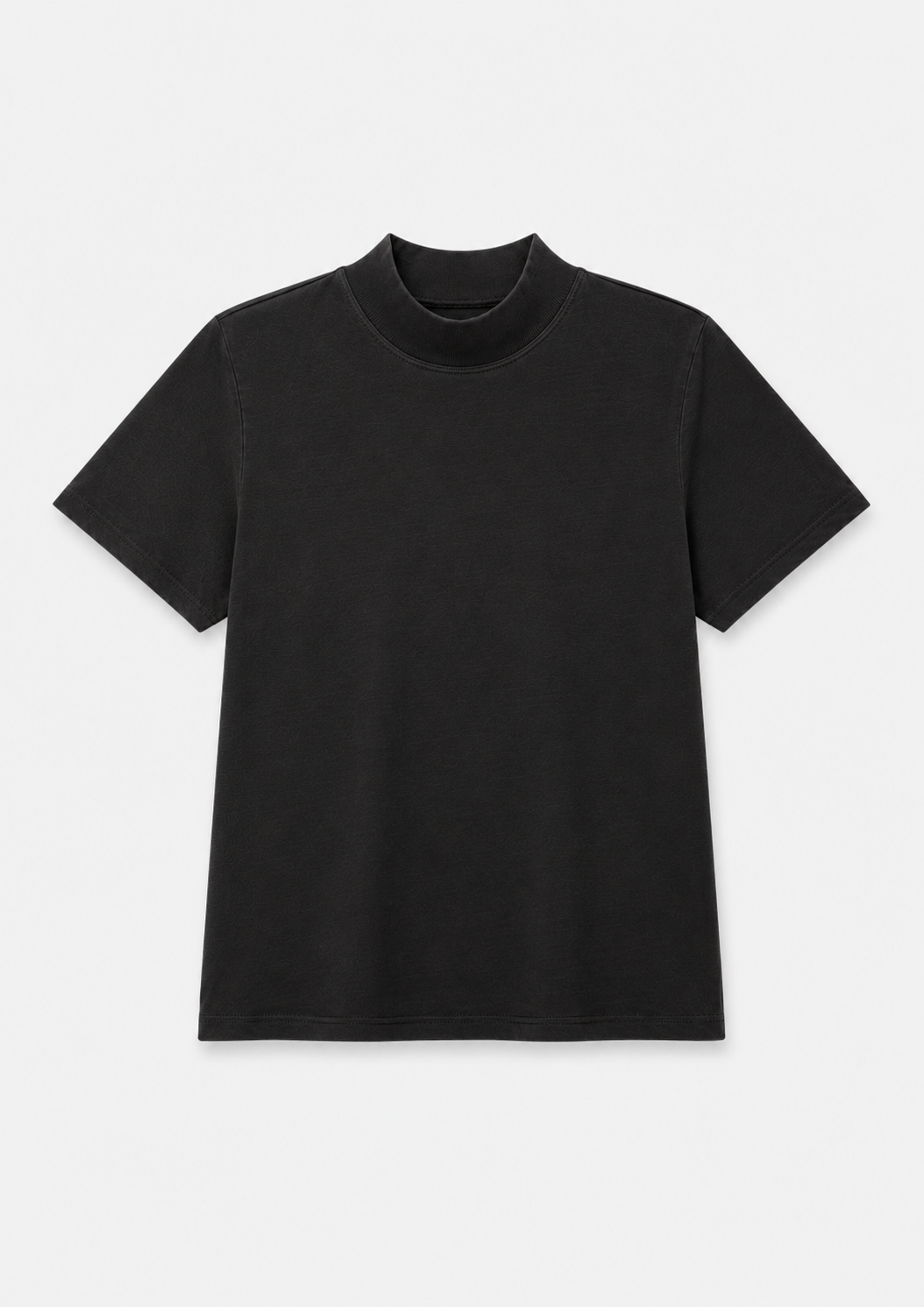 T-shirt black peach