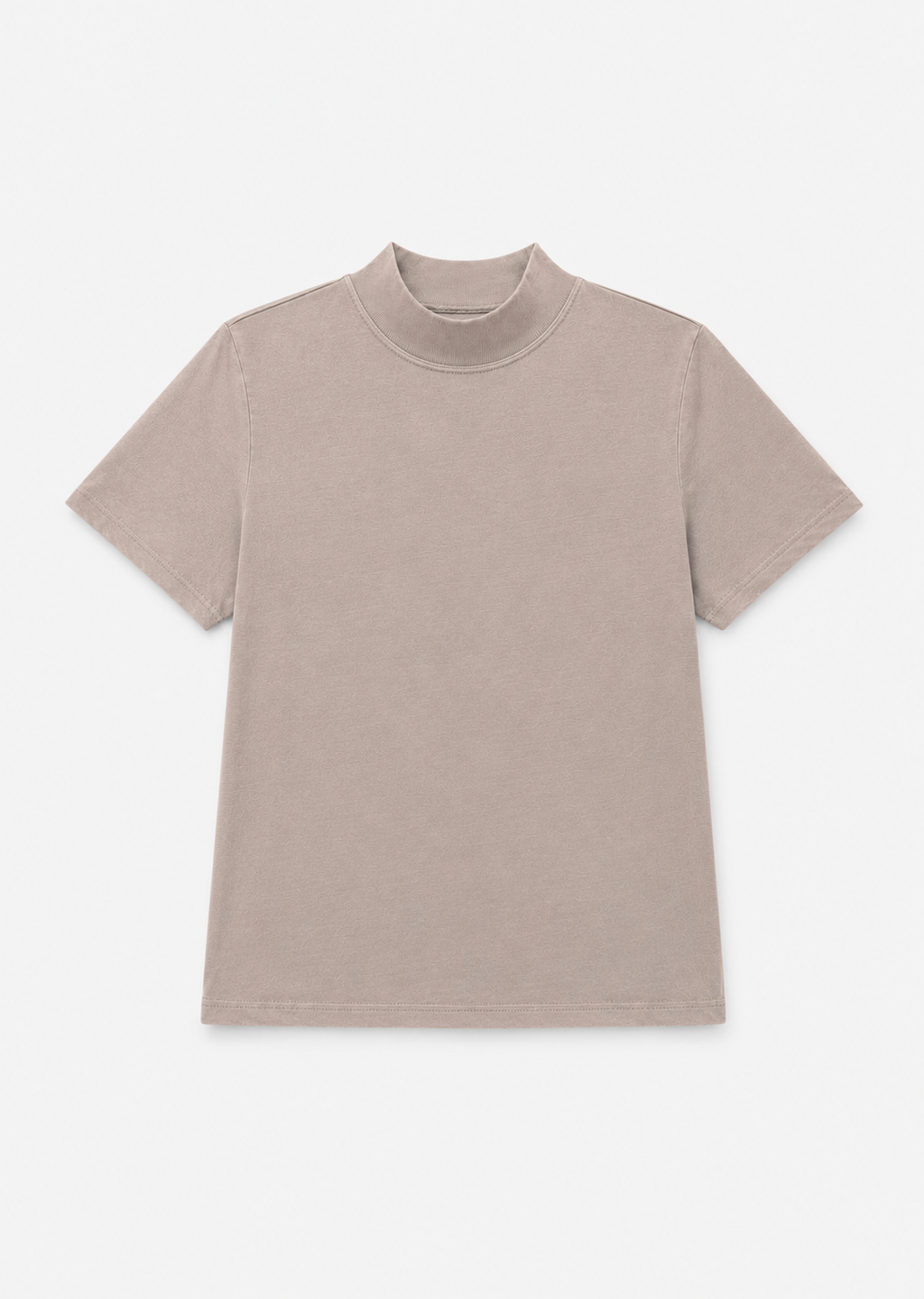 T-shirt taupe peach