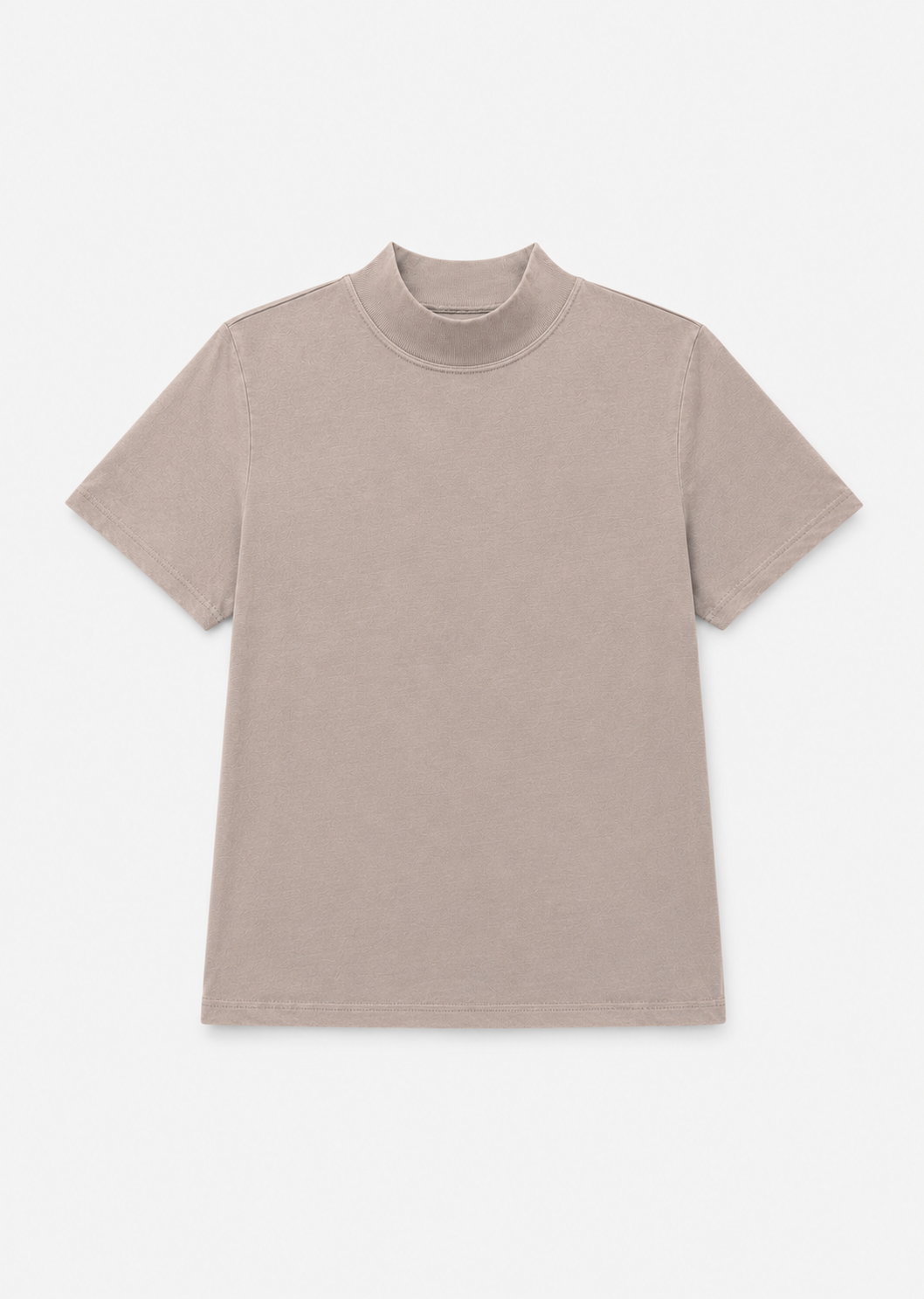 T-shirt taupe peach