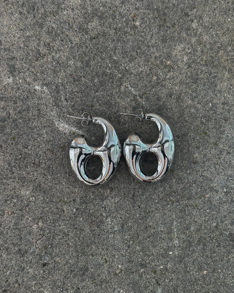 Kolczyki unique srerbne