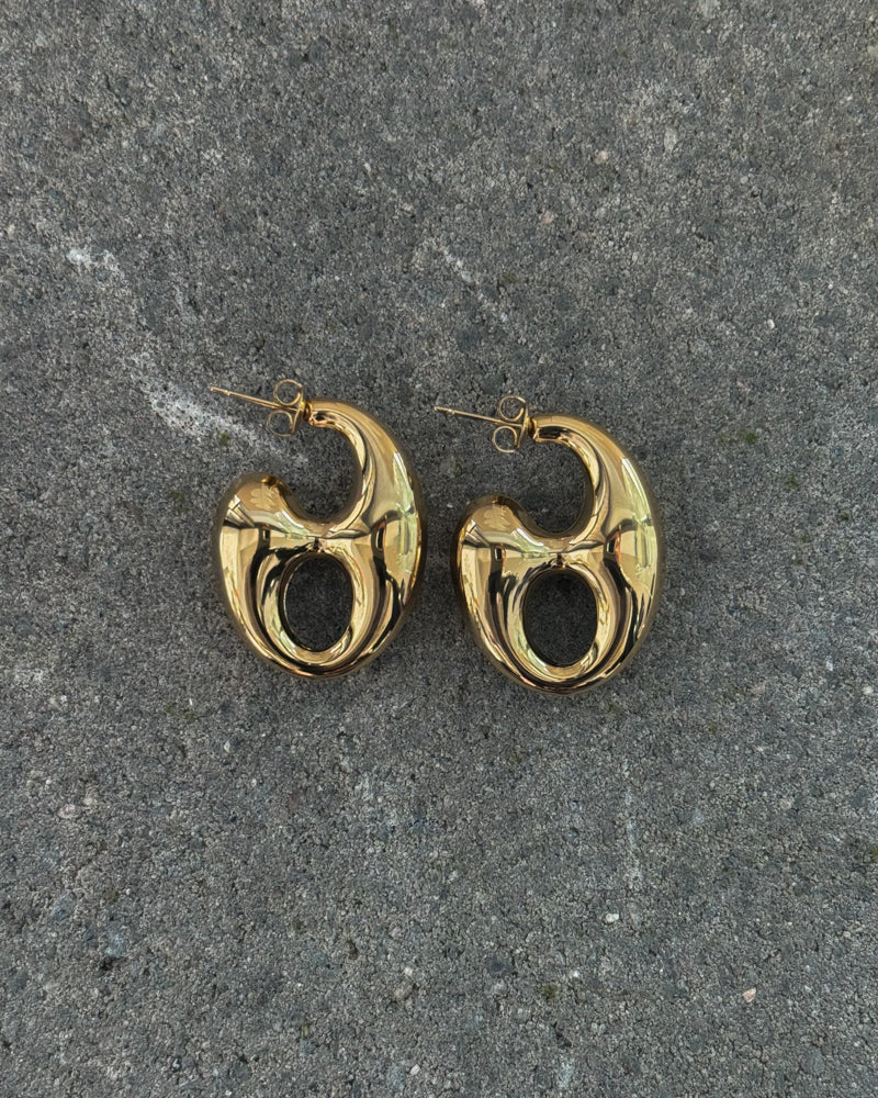 Kolczyki unique złote