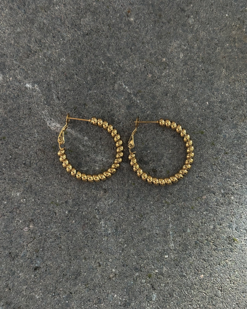 Kolczyki koła złote