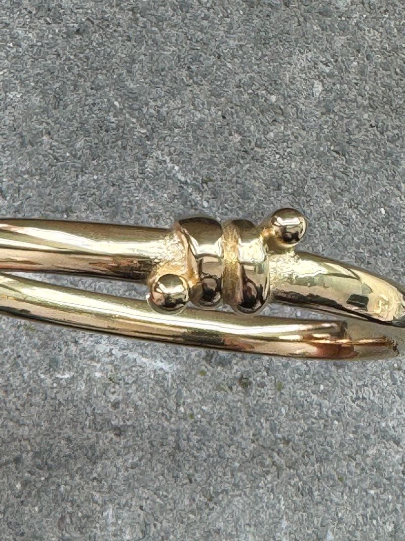 Bransoletka z supłem złota