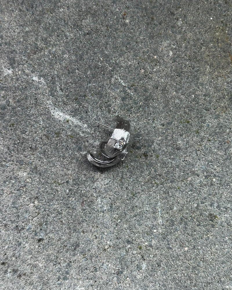 Kolczyki uniqe kamień srebrne