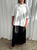 T-shirt soft oversize white